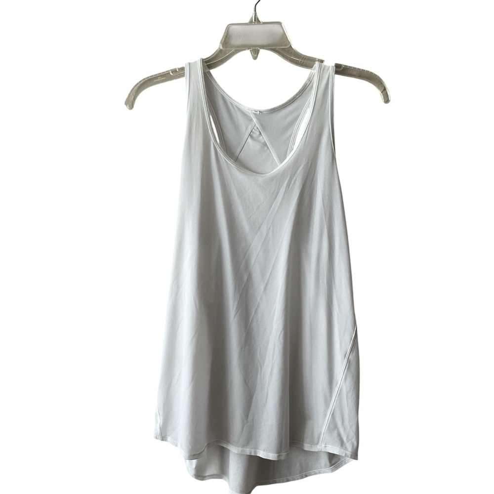 Lululemon Athletica White Tank Top